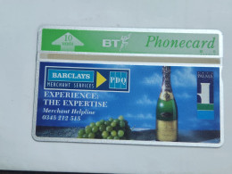 United Kingdom-(BTP163)-BARCLAYS MERCHANT-Expertise-(210)(10units)(322K66011)(tirage-6.300)(price Cataloge-5.00£-mint - BT Emissions Privées