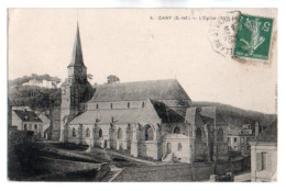 (76) 1150, Cany, Cliché Leclerc 6, L'Eglise, état - Cany Barville