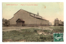 (76) 1156, Le Petit-Quevilly, Rousseau Colorisée, L'Eglise St Antoine De Padoue - Le Petit-Quevilly