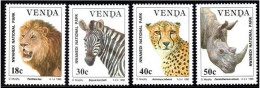 South Africa Du Sud Venda 1990 Yvertn° 200-203 *** MNH Faune Divers - Venda