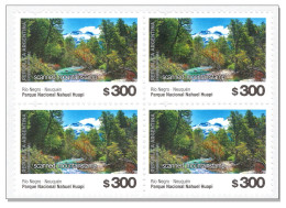 Argentina 2019 (punch Hole Left) Cerro Tronador 3491m Nahuel Huappi Rio Negro Vulkan Volcans Mountains Volcano - MNH ** - Unused Stamps