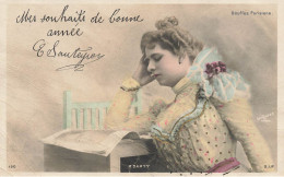 P. DARTY Darty * Carte Photo Reutlinger 1904 * Artiste Célébrité * Théâtre Cinéma Opéra Danse * Bouffes Parisiens - Entertainers