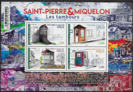 SP&M 2023 ARCHITECTURE Buildings. Structures ENTRANCES - Fine S/S MNH - Nuevos