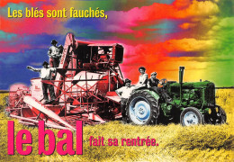 Tracteur Moissonneuse Batteuse Claas Publicité Ballantine's Whisky - Tracteurs