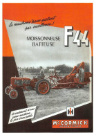 Tracteur Moissonneuse Batteuse Mc-Cormick Deering 63 - Tractors