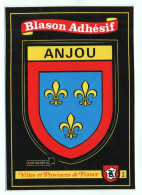 CP Adhesif 169, Blason Adhésif Kroma 203, Anjou - Pays De La Loire