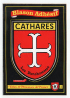 CP Adhesif 341, Blason Adhésif Kroma 244, Pays Cathares - Languedoc-Roussillon
