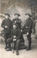 Chambéry & Annecy * Carte Photo * 22ème Bataillon De Chasseurs Alpins 3ème Cie 4ème Section * Militaria - Chambery