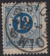 SWEDEN 1877 - Canceled - Sc# 32 - Oblitérés