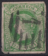 SPAIN 1864 - Canceled - Sc# 63 - Used Stamps