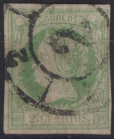SPAIN 1860- Canceled - Sc# 49 - Used Stamps