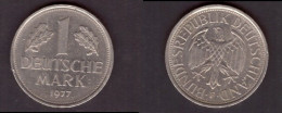 GERMANY   1 MARK 1977 F (KM # 110) #7313 - 1 Mark