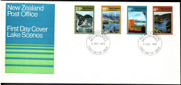 New Zealand 1972 Lake Scenes FDC - FDC