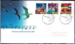 Christmas Island 2000 Christmas FDC - Christmas Island