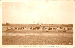 South Carolina Camp Croft Rifle Range No 1 South Targets Real Photo - Altri & Non Classificati