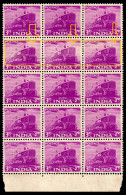 AGRICULTURE- TRANSPORT- TRACTOR-EARTH MOVER- PRE DECIMAL- 3ps-BOCK OF 15- DRY PRINT-INDIA-MNH-IE-63 - Agriculture