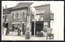 Cpa Carte Photo Belgique Hainaut Ellezelles Garage Station Service Au 189 Rue De Renaix --- BT225 - Ellezelles