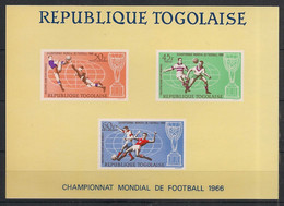 TOGO - 1967 - Bloc Feuillet BF N°Yv. 22 - Football World Cup - Neuf Luxe ** / MNH / Postfrisch - 1966 – England
