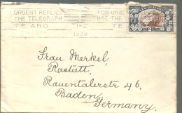 LETTER 1939 - Cartas & Documentos