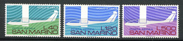 Saint Marin * PA N° 140 à 142 - Hommage Aux Pionniers Et Amateurs De Vol à Voile - - Airmail