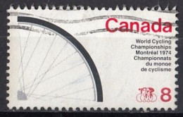 CANADA 568,used,falc Hinged - Oblitérés