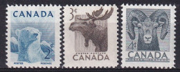 Canada 1953   YT257/59  ** - Ongebruikt