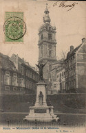 Mons - Monument DOLEZ Et Le Château Début 1900 - Mons