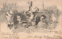 Royalty * CPA 1905 Famille Royale Royauté * Deutschen Kronprinzenpaares * Germany Allemagne - Familles Royales