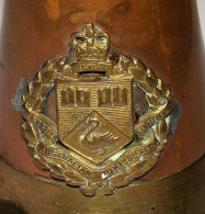 Western Australia University Regiment Militaire Ancien Clairon Cuivre Et Laiton - Equipement