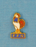 1 PIN'S //  ** F.F.N. / FÉDÉRATION FRANÇAISE DE NATATION ** - Natación