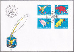 LIECHTENSTEIN 1994 Mi-Nr. 1085/88 FDC - FDC