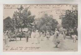 CPA SAIDA (Algérie) - Place Du Marché Couvert - Saida