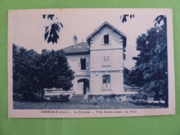 Delcampe - LA TRONCHE   VILLA  BELLES ALPES  LA VILLA - La Tronche