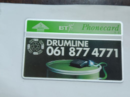 United Kingdom-(BTP192)-DRUMLINE-(240)(5units)(308G70875)(tirage-2.500)(price Cataloge-4.00£-mint - BT Privé-uitgaven