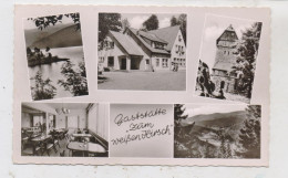 3360 OSTERODE - RIEFENSBEEK, Hotel Zum Weissen Hirsch, 1958 - Osterode