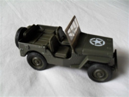 Voiture Miniature Collection Welly ,1/39 - 1/43, Métal, Jeep Willys MB, 10,5 Cm Emballée - Other & Unclassified