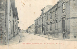 CPA 51 Marne > Givry En Argonne La Mairie Et Rue Des Bois - Givry En Argonne