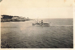 Pornic * Arrivée Du Bateau Venant De Noirmoutier * Photo Ancienne 8.6x6cm - Pornic