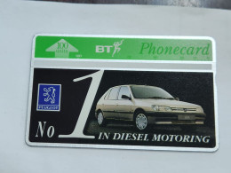 United Kingdom-(BTP206)-PEUGEOT CARS-(249)(100units)(401D39742)(tirage-4.000)(price Cataloge-150.00£-mint - BT Privé-uitgaven