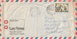 Luftpost -Brief 1973 - Storia Postale