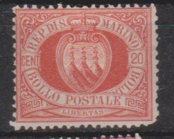 San Marino N° 4 Avec Charnière - Unused Stamps