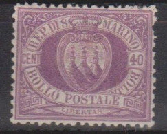 San Marino N° 7 Avec Charnière - Unused Stamps