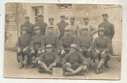 Cp, Carte Photo Guilleminot , écrite , Militaria, Militaires Du 66 E De Ligne, 3 E Unité, Classe 19 - Personnages