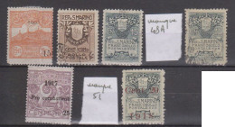 San Marino N° 46 à 52 - Used Stamps