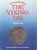 POST FREE UK- The Excavations At York,THE VIKING DIG- R.Hall 1984-Large Format Illus.p'back,158pages - Europa