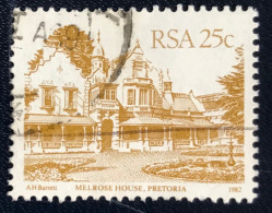 RSA - South Africa - Suid-Afrika - C18/9 - 1982 - (°)used - Michel 613 - Gebouwen - Melrose House - Gebraucht