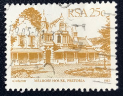 RSA - South Africa - Suid-Afrika - C18/9 - 1982 - (°)used - Michel 613 - Gebouwen - Melrose House - Usati