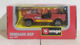 I116034 BURAGO 1/43 Serie Die Cast Metal N. 4122 - Renegade Jeep - Box - Burago