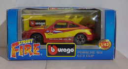 I116090 BURAGO 1/43 Serie Street Fire - Porsche 911 GT3 Cup - Box - Burago