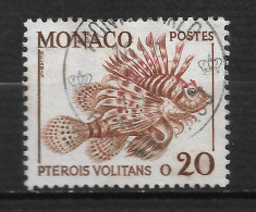 MONACO  N°542 " RASCASSE " - Gebraucht